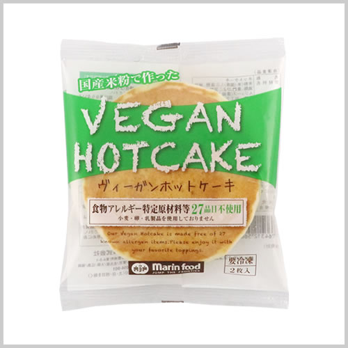 marin foods vegan hotcake 2 pieces