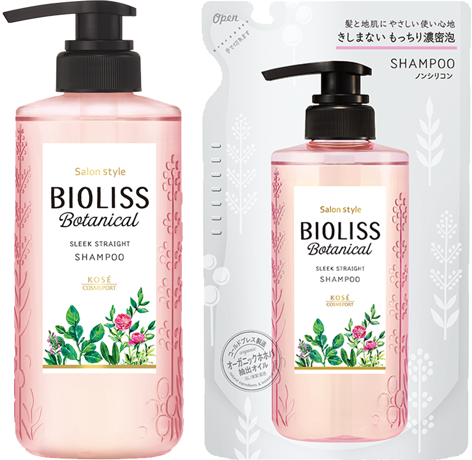 Kose Bioliss Botanical Sleek Straight Shampoo