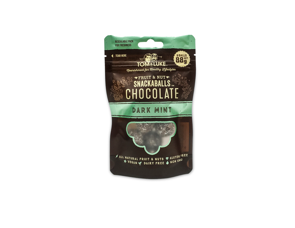 tom &amp; luke snackaballs chocolate dark mint