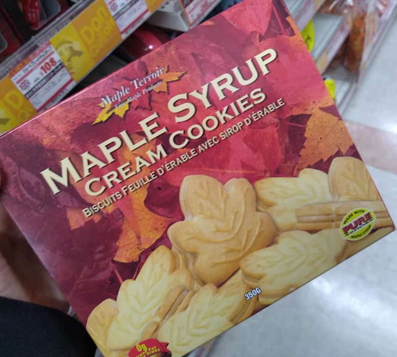 Maple Terroir Maple Syrup Cream Cookies