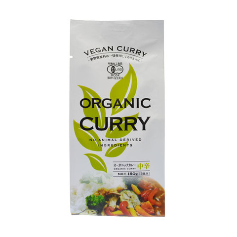 Kaze to Hikari (Wind and Light) Organic Vegan Curry Roux, Medium
