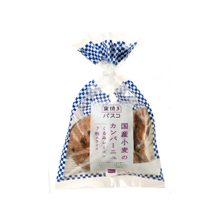 Pasco Steamed and Baked Walnut and Raisin Campagne Bread