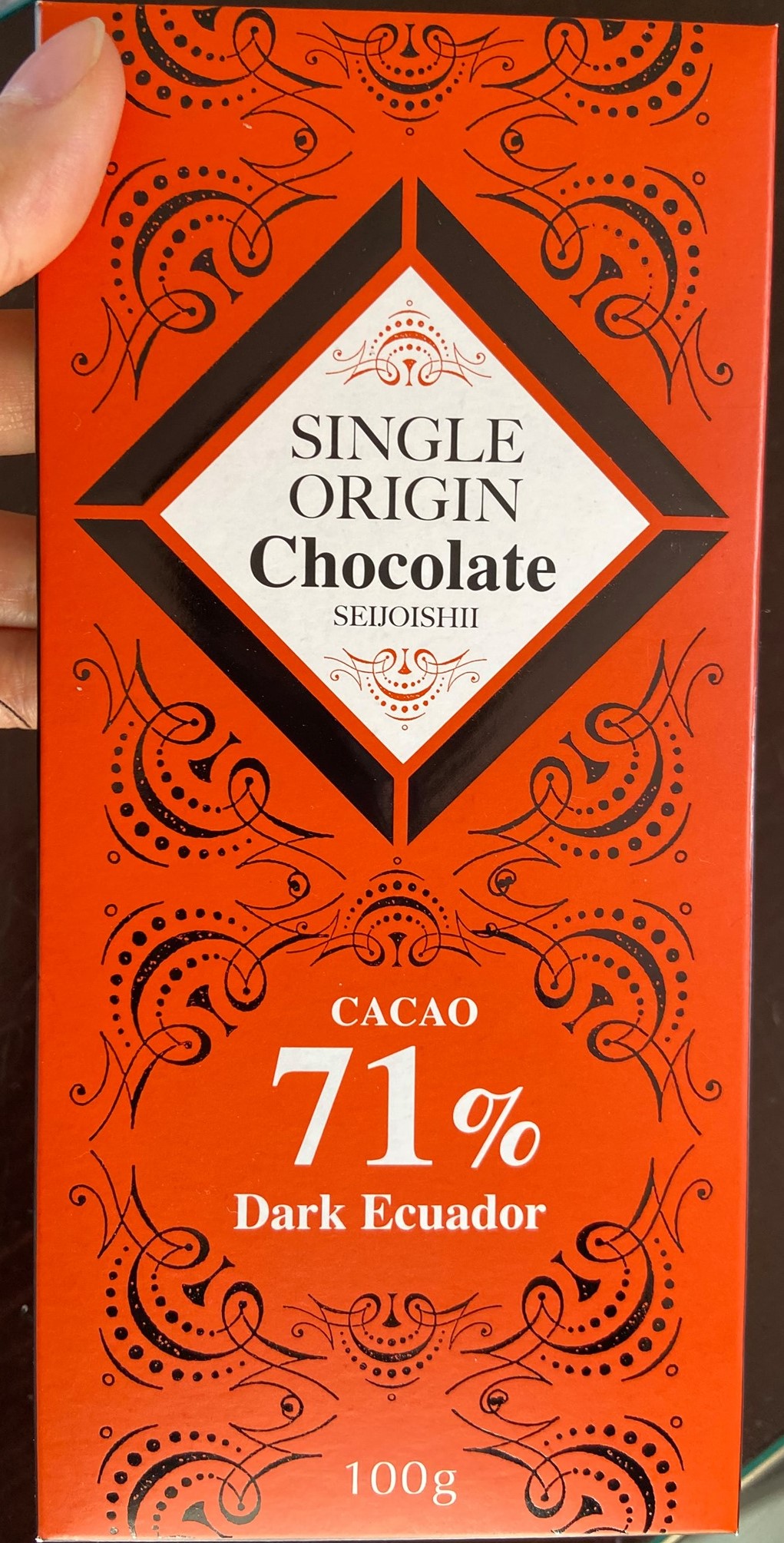 Seijo Ishii single origin chocolate