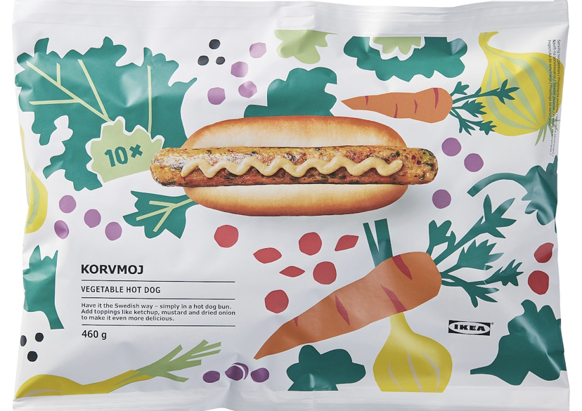 Ikea Korvmoj Vegetable Hot Dog