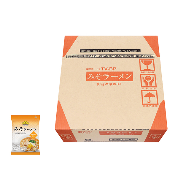 Topvalu Miso (Soybean-paste Flavored) Ramen Case