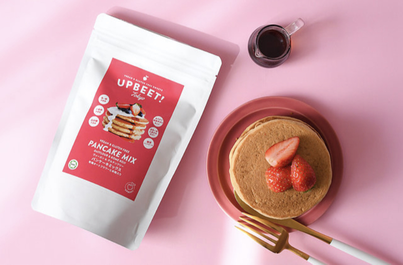 Upbeet Vegan &amp; Gluten-Free Pancake Mix, Oat Flour and Kome (Rice) Koji