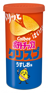 Calbee Crisp &amp; Lightly Salted Potato Chips 50g