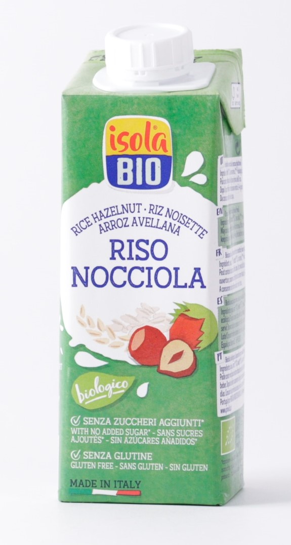 Isola Bio Rice Hazelnut Drink
