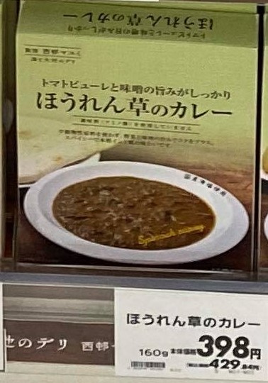 Sea and Earth Deli Spinach Curry